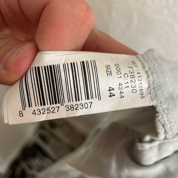 MANGO Women's Tie Belt Wide Leg Pants Size 12 - Picture 8 of 9